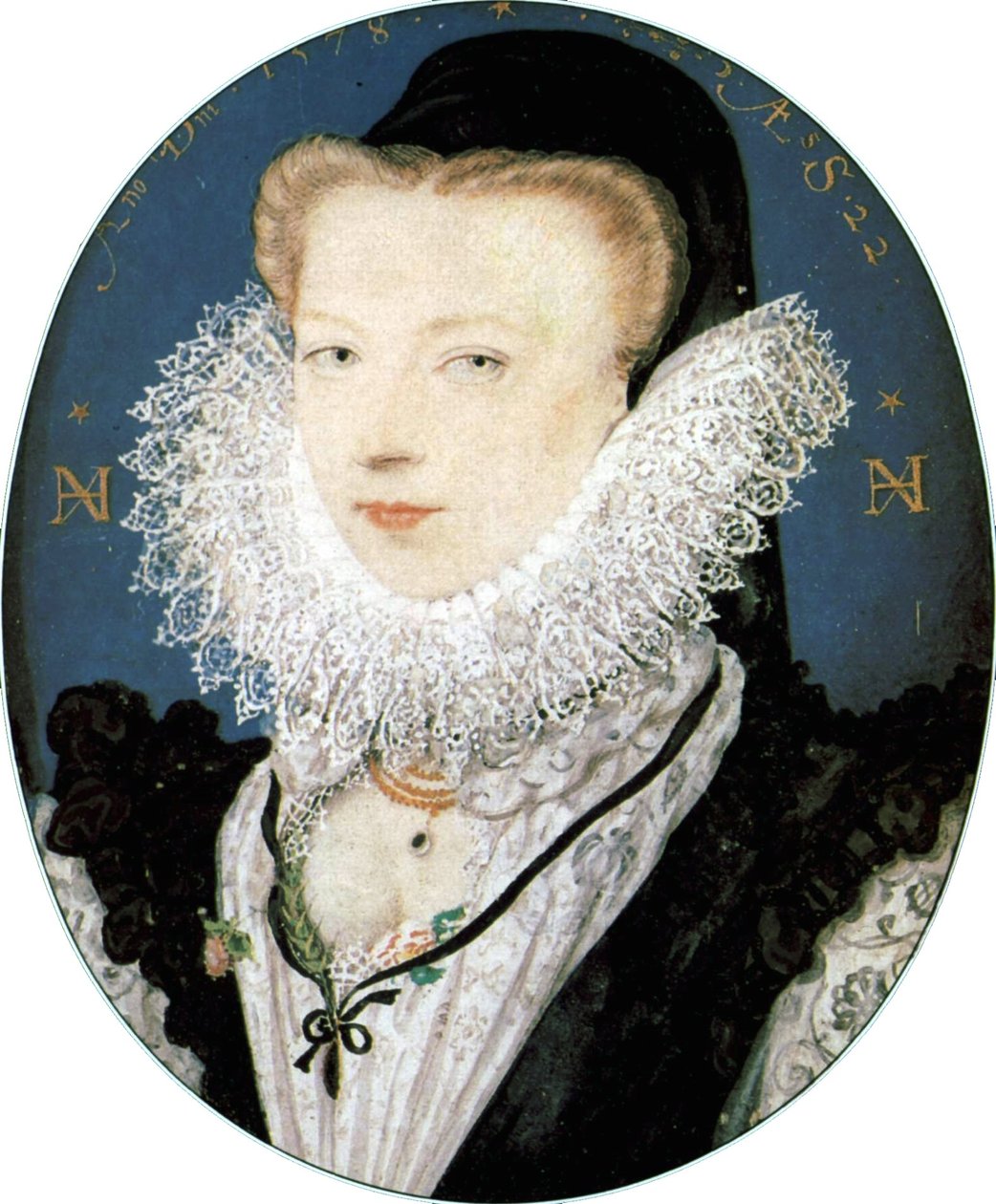 Alice Brandon, Mrs Hilliard av Nicholas Hilliard