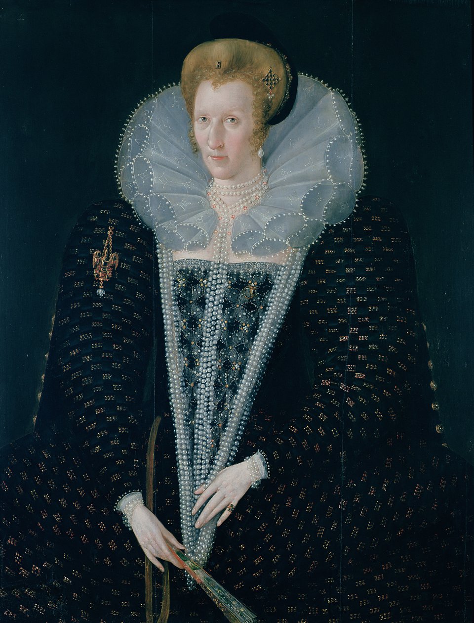 Drottning Elizabeth I (1533-1603) av Nicholas Hilliard