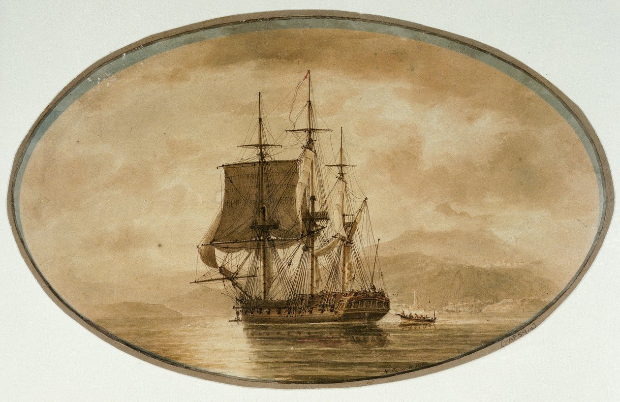 Britannia" på gång av Nicholas Pocock
