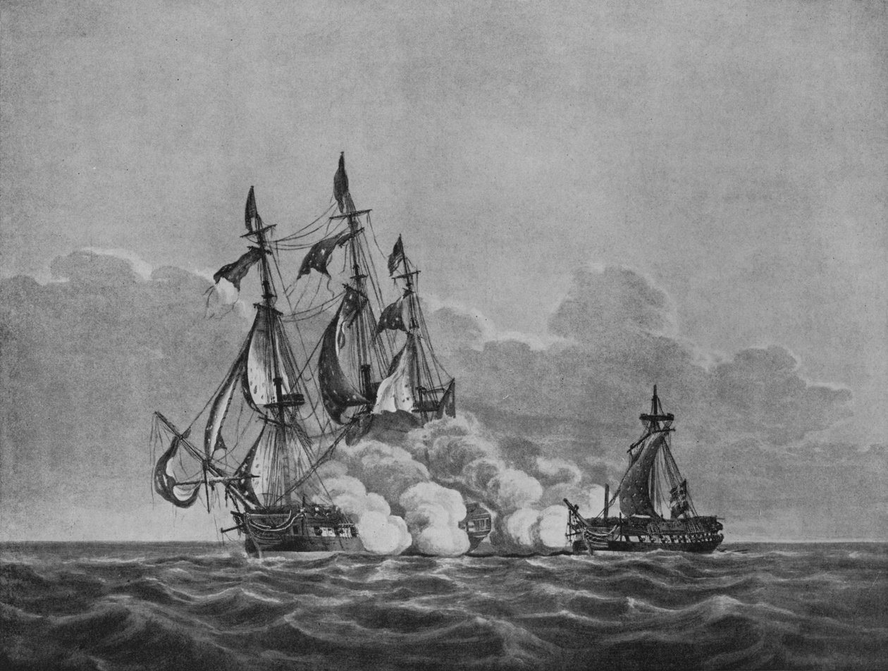 Konstitutionen och Java, c1813 av Nicholas Pocock