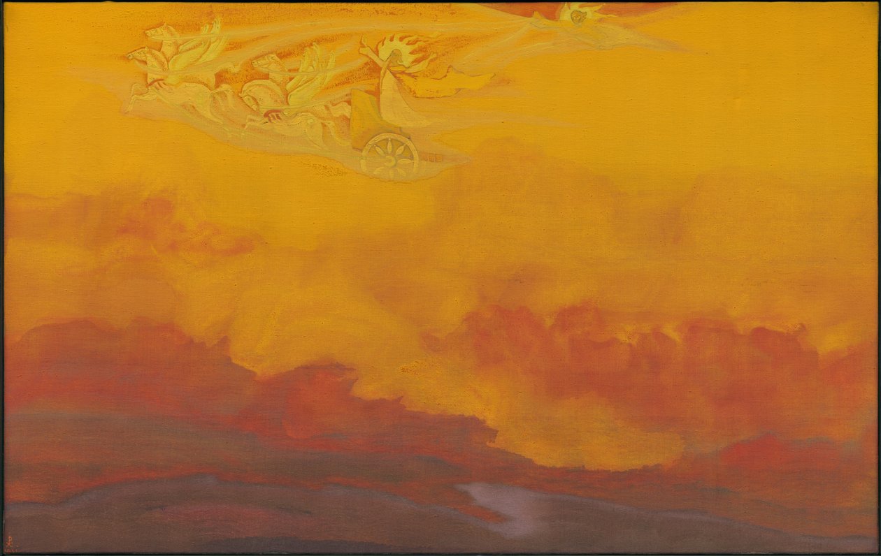 Profeten Elia, 1931 av Nicholas Roerich