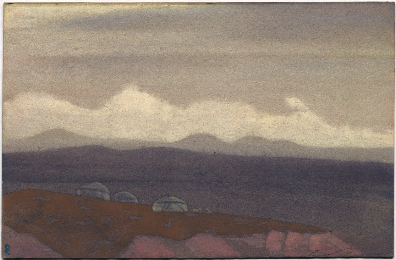 Mongoliet, Sunni, 1936 av Nicholas Roerich