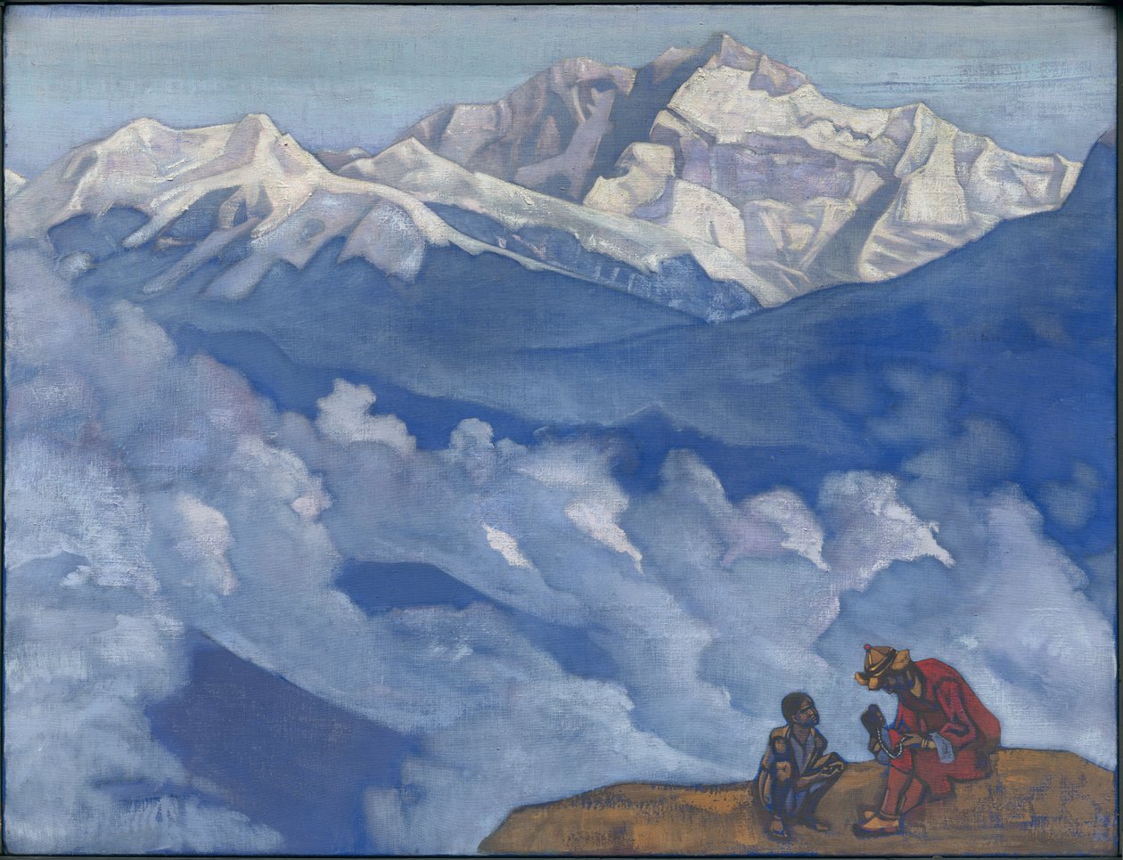 Sökandets pärla, "His Country"-serien, 1924 av Nicholas Roerich