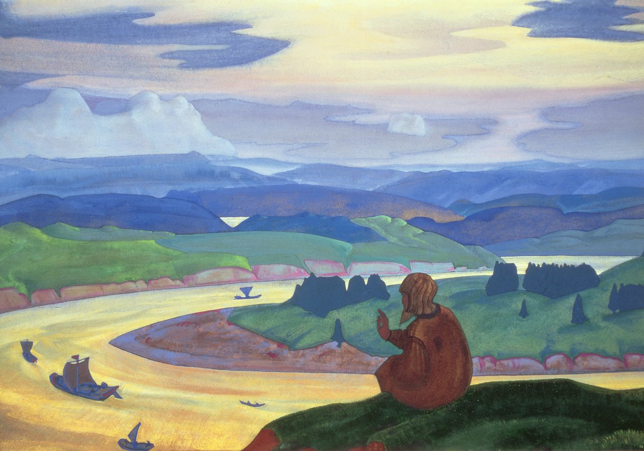 S:t Prokopius, 1914 av Nicholas Roerich