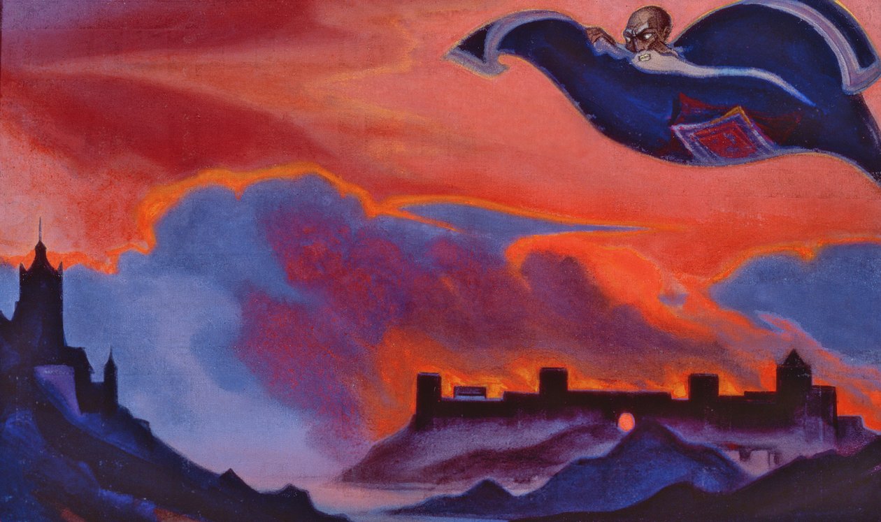 Den magiska mattan, 1939 av Nicholas Roerich