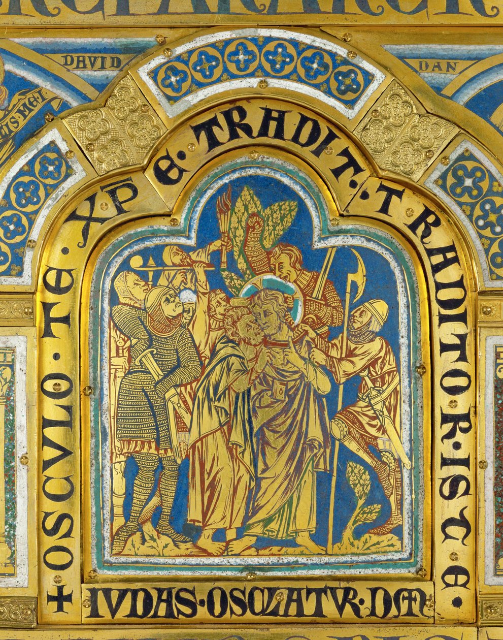 Judas kyss, från Verdun-altaret... av Nicholas of Verdun