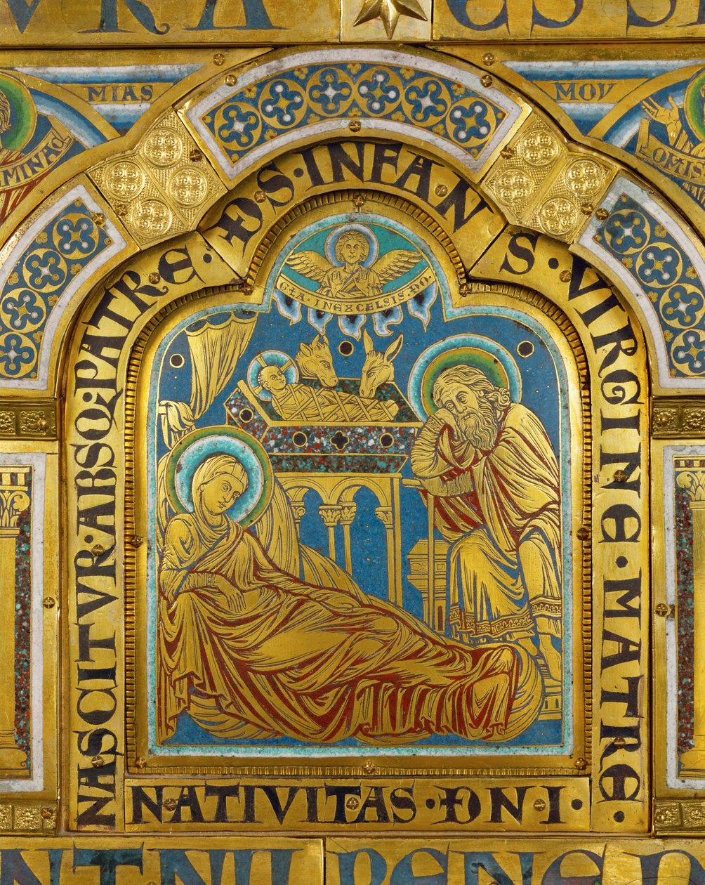 Födelsekyrkan, från Verdun-altaret ... av Nicholas of Verdun