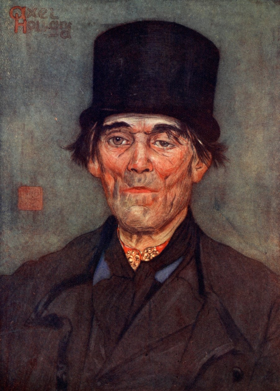 En gammal gubbe från Axel, 1904 av Nico Jungman
