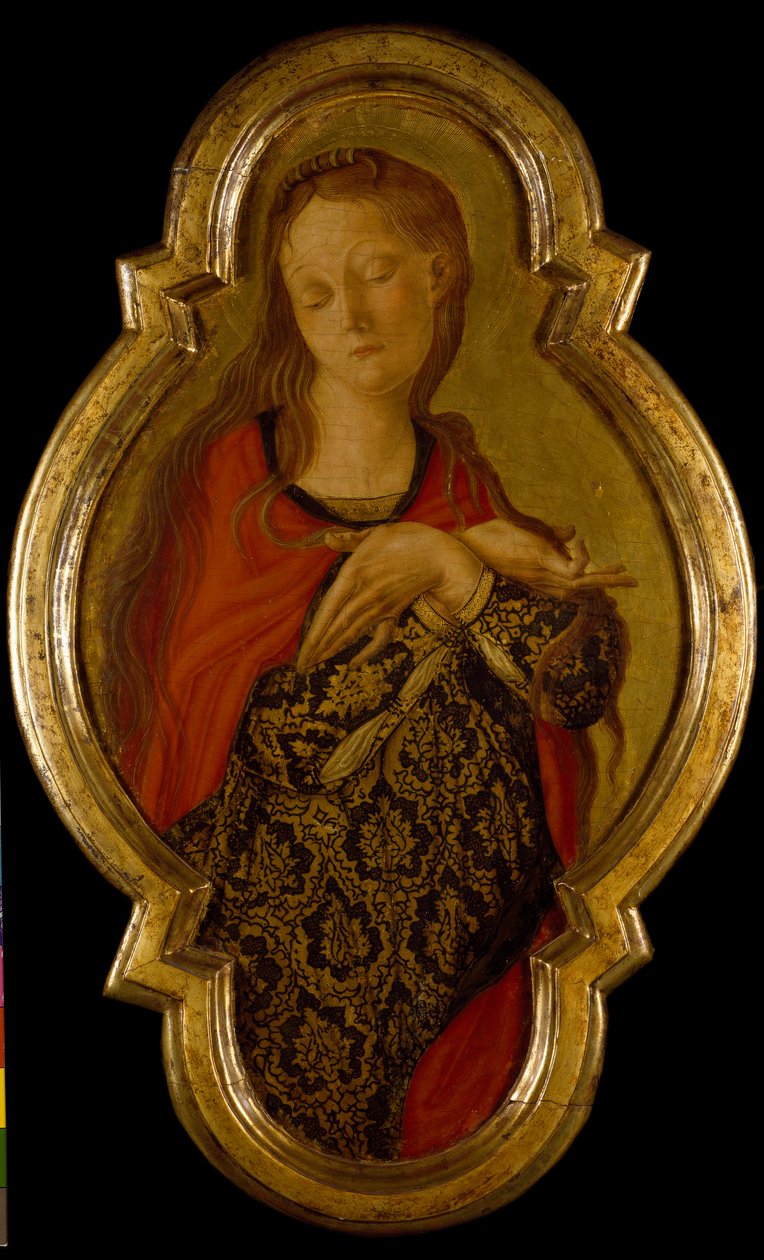 Maria Magdalena, 1400-talet (tempera på panel) av Nicola de Maestro Antonio