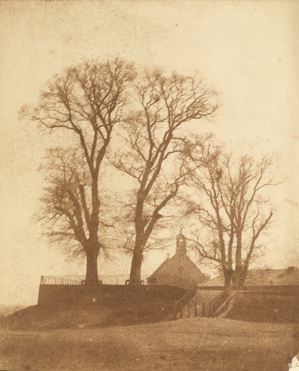 Forbury Hill, Reading,ca. 1845 (foto) av Nicolaas Henneman