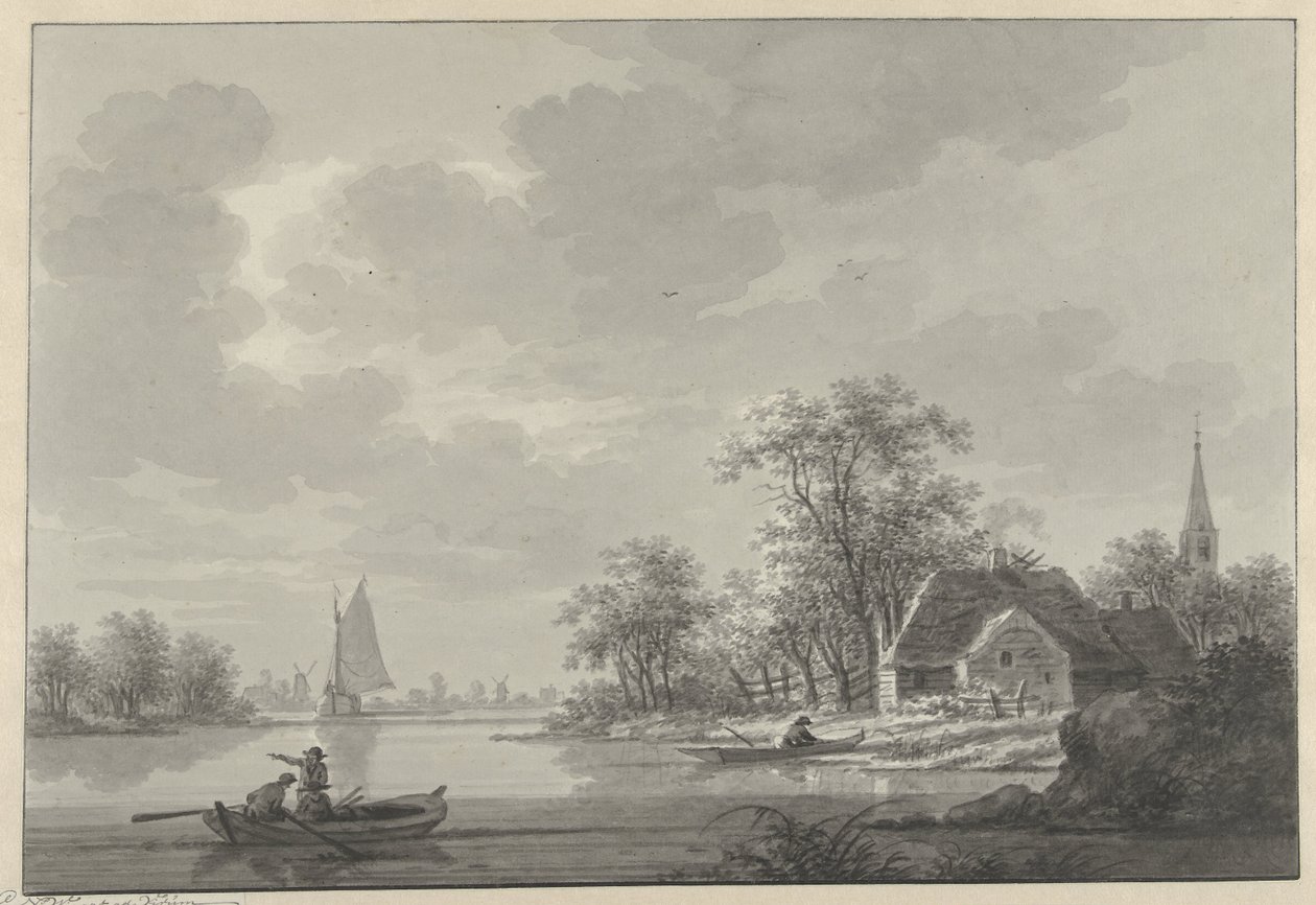 Byn Capelle aan de IJssel av Nicolaas Wicart