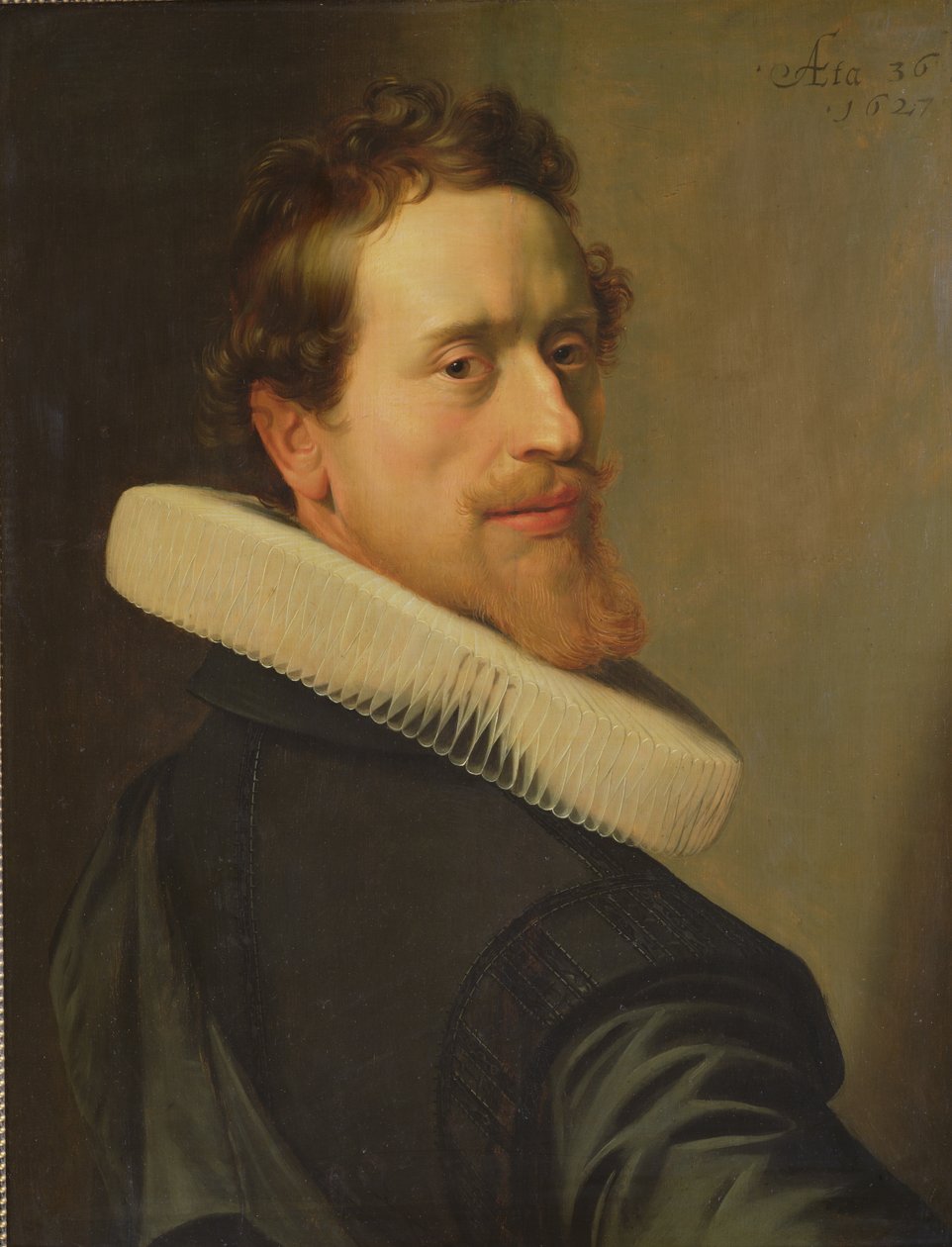 Självporträtt 36 år gammal, 1627 av Nicolaes Eliasz