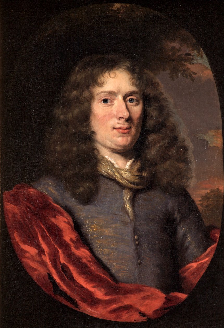 Porträtt av en ung man, ca 1690 av Nicolaes Maes