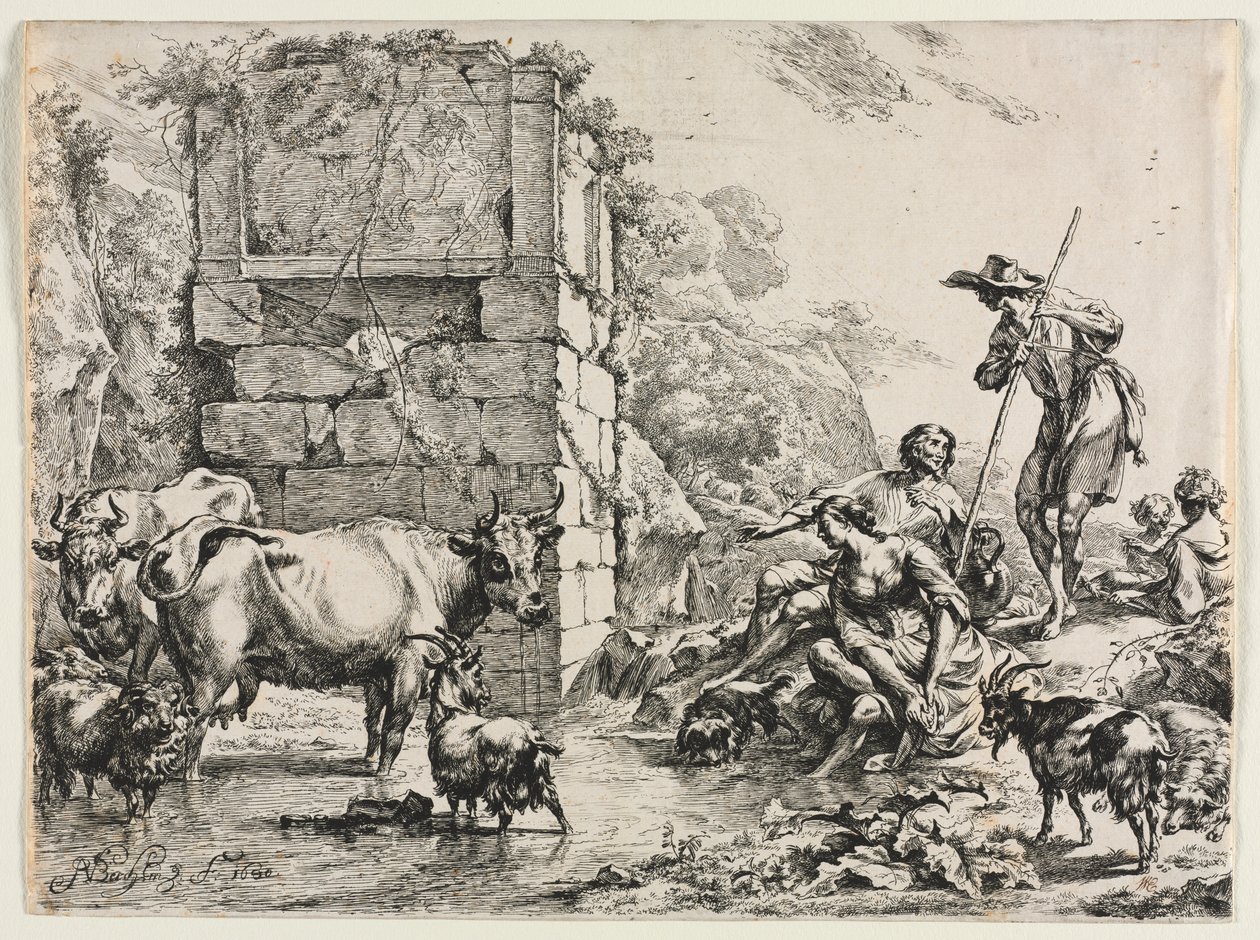 Kodrickandet av Nicolaes Berchem