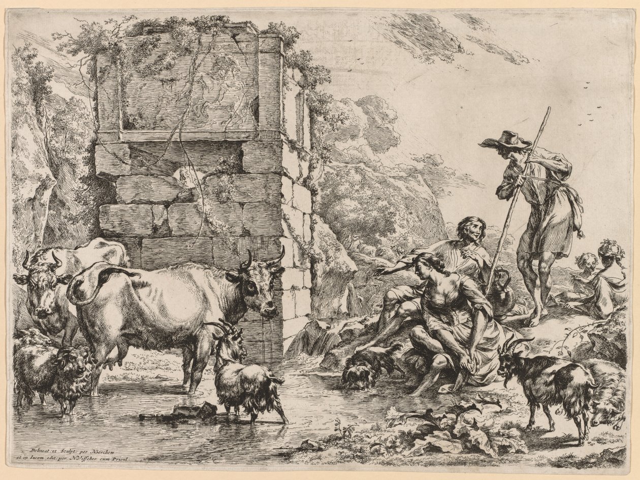 Kodrickandet av Nicolaes Berchem