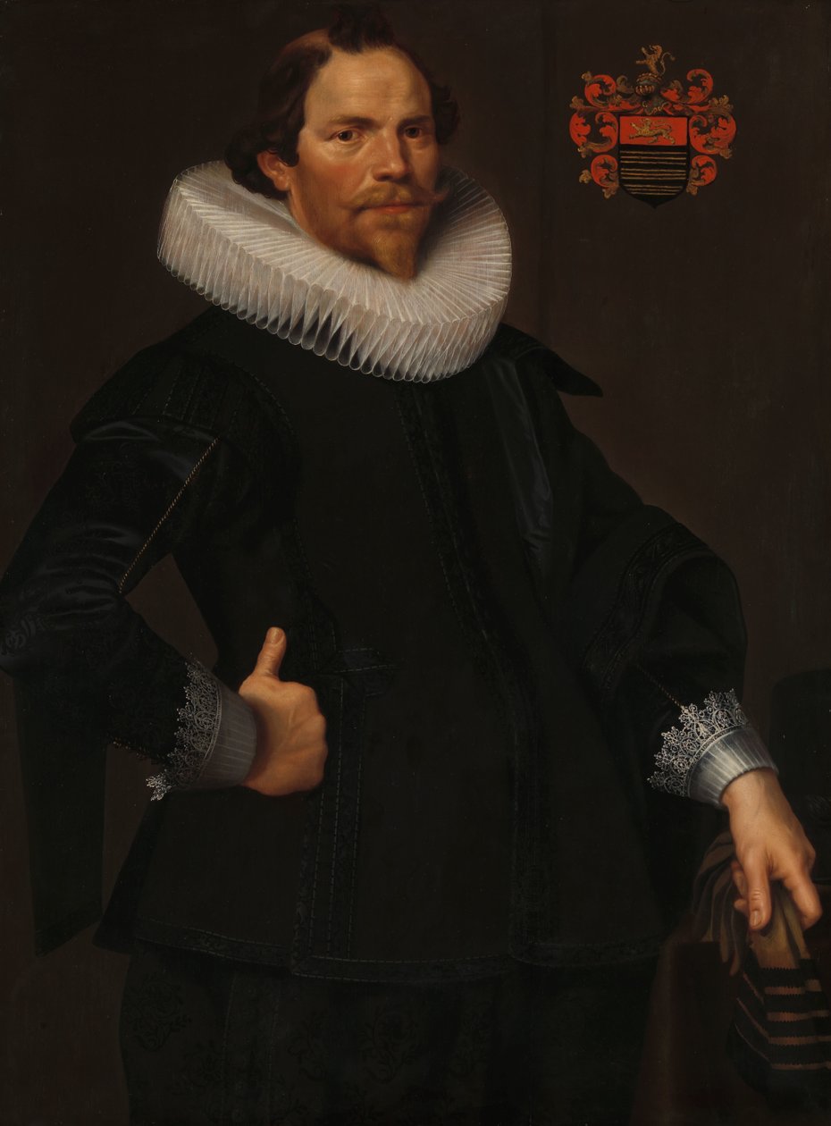 Porträtt av Pieter van Son (ca 1590-1654) av Nicolaes Eliasz Pickenoy (attributed to)