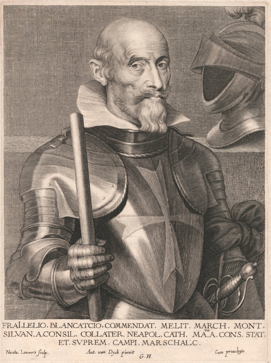 Frai, Lelio. Blancatcio Han rekommenderar, Melit. Mars Mont. Silvan a. Consil. Säkerhet Neapel Cath. Matis a. Nackdelar. Det står och Överlägsen fälten Arcschalc. av Nicolaes Lauwers