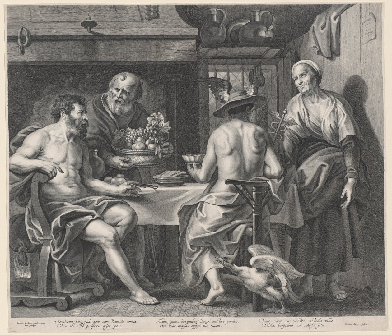 swedish av Nicolaes Lauwers, after Jacob Jordaens