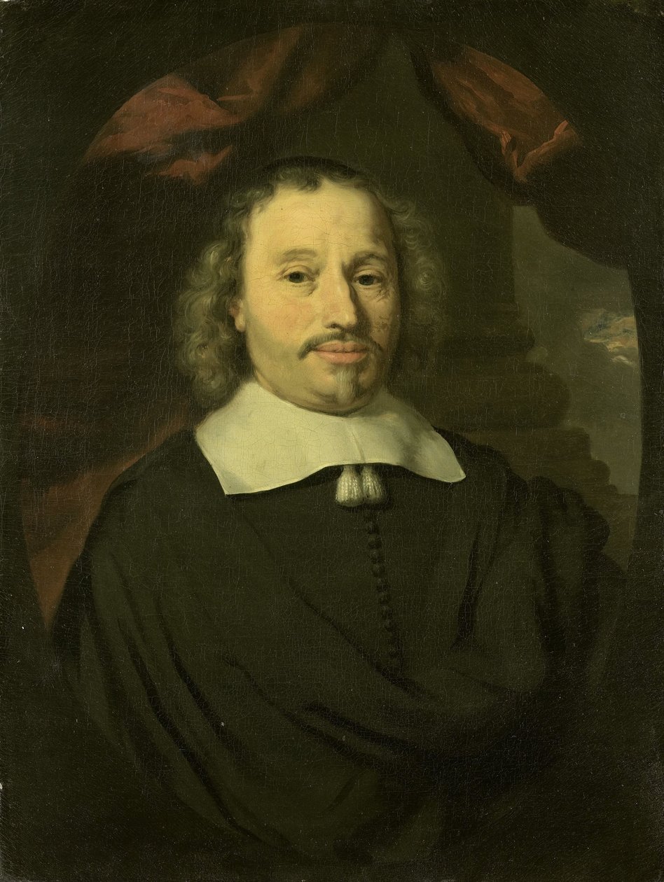 Porträtt av Hendrick Wijnands (1601/02-1676) av Nicolaes Maes (copy after)