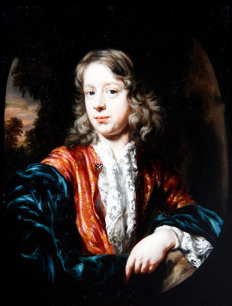 Ett porträtt av en ung man (olja på duk) av Nicolaes Maes
