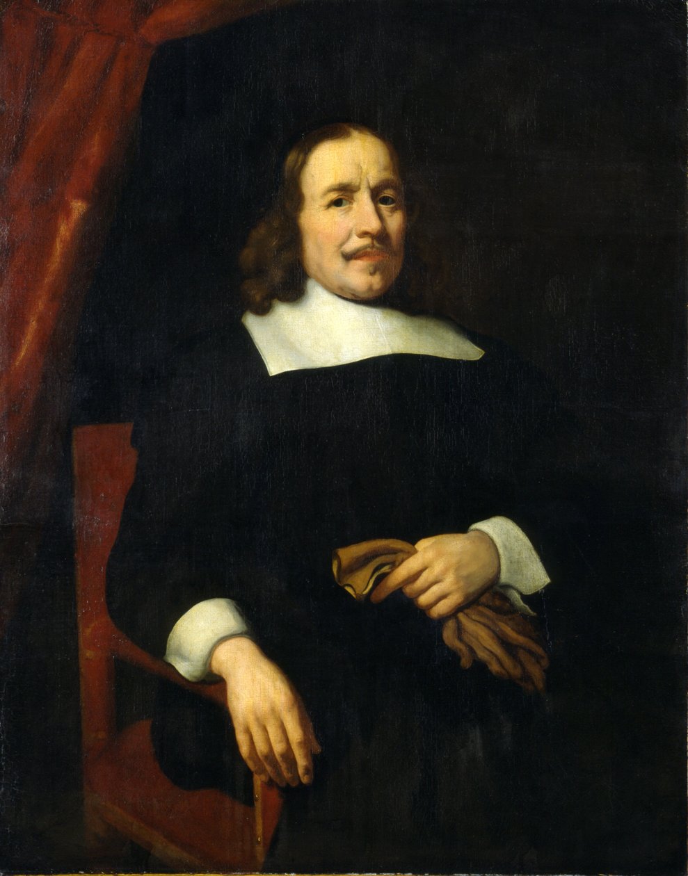 Holländsk gentleman, 1600-talet. av Nicolaes Maes