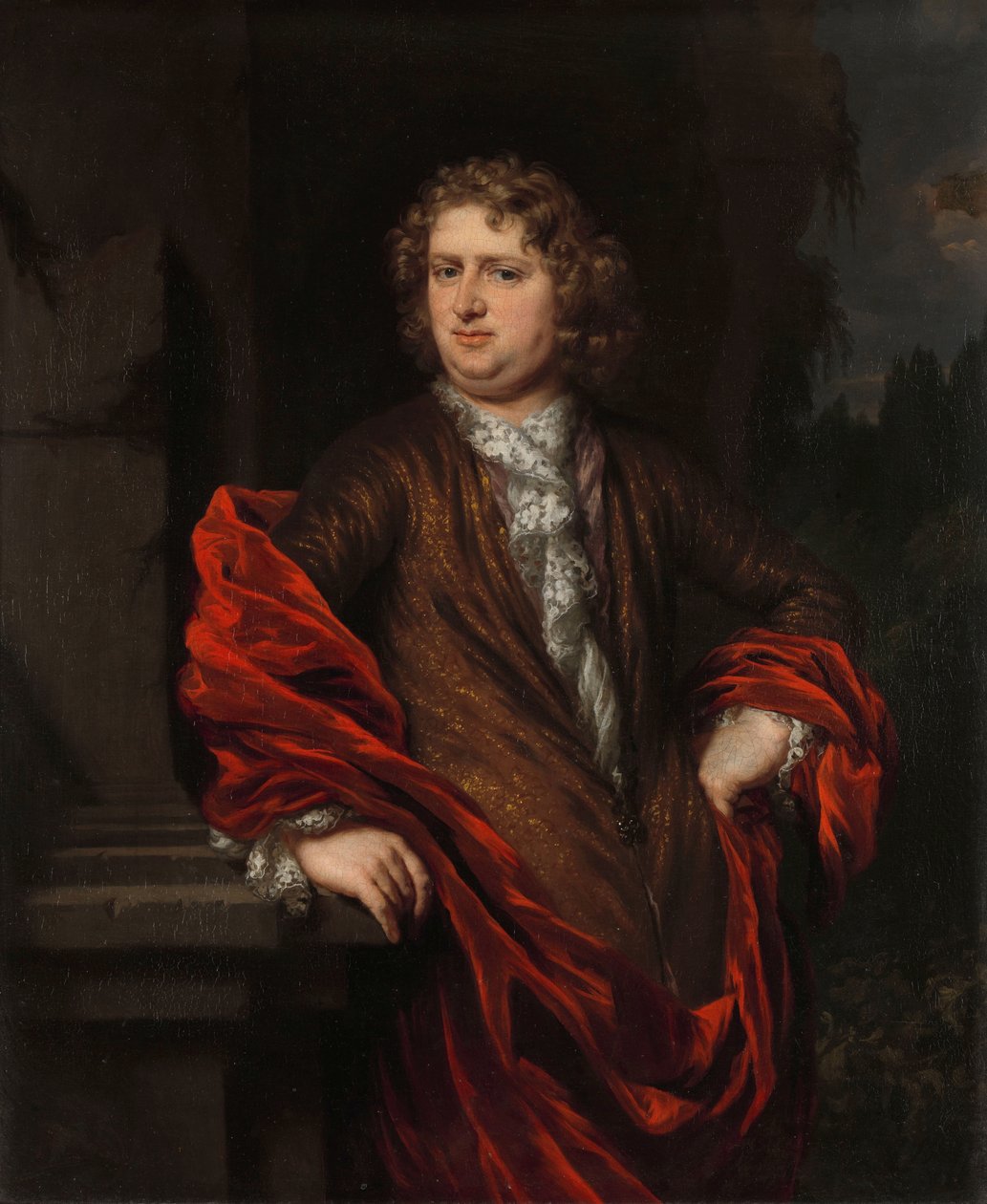 Porträtt av Pieter Groenendijk Porträtt av Pieter Groenendijk av Nicolaes Maes