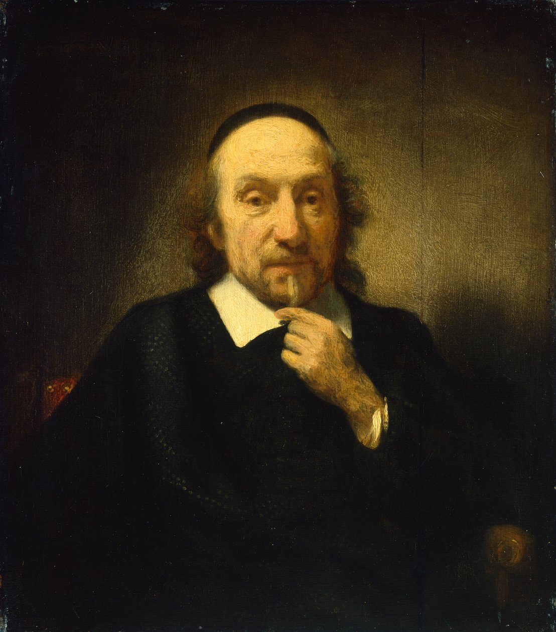 Porträtt av en man av Nicolaes Maes