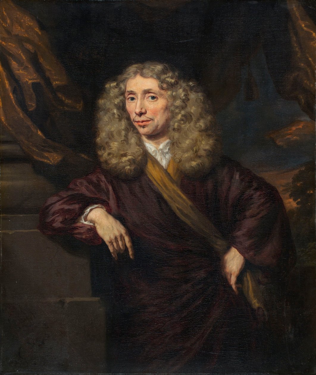 Porträtt av en man av Nicolaes Maes