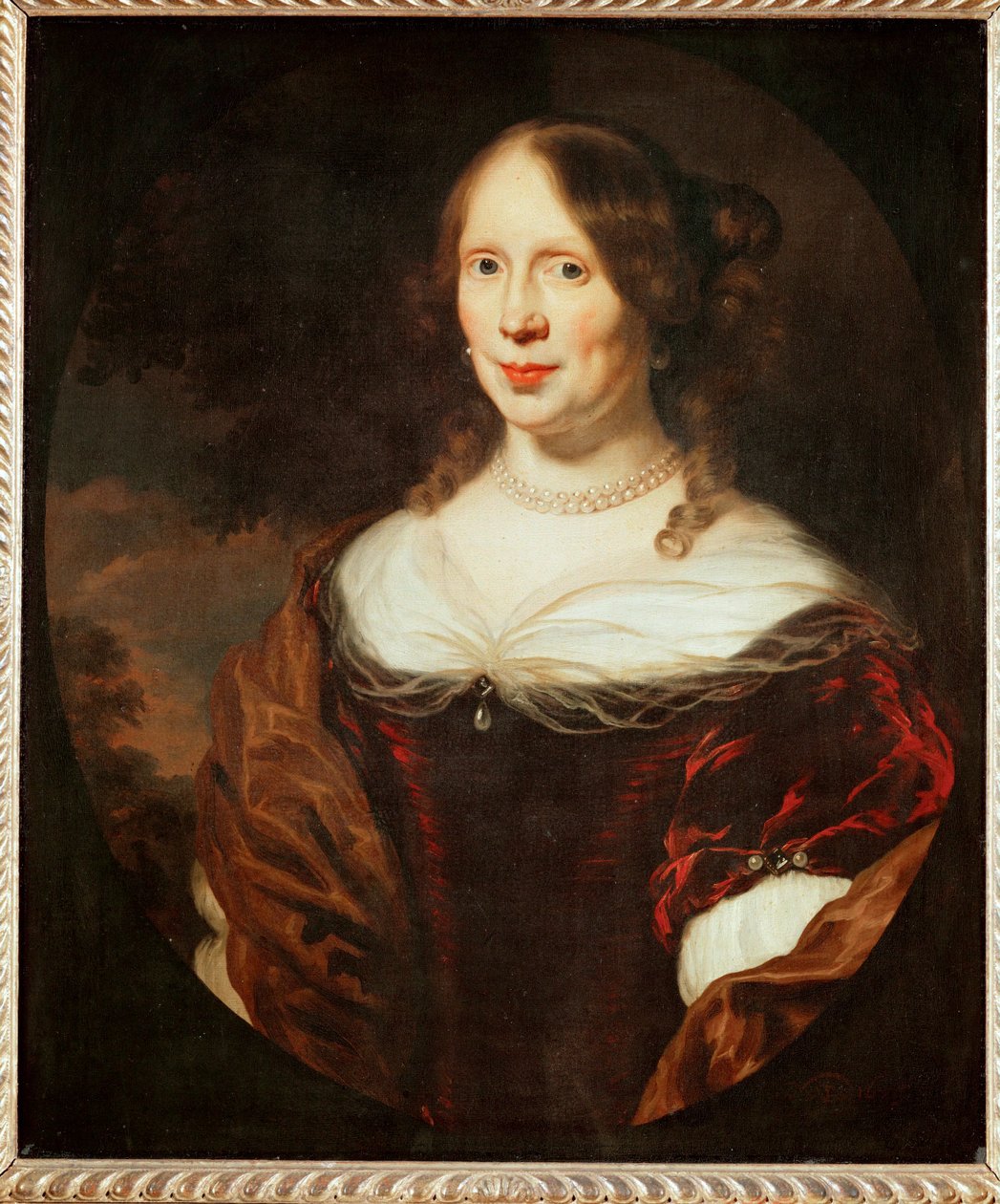 Sara Ingelbrechts (målning på duk) av Nicolaes Maes