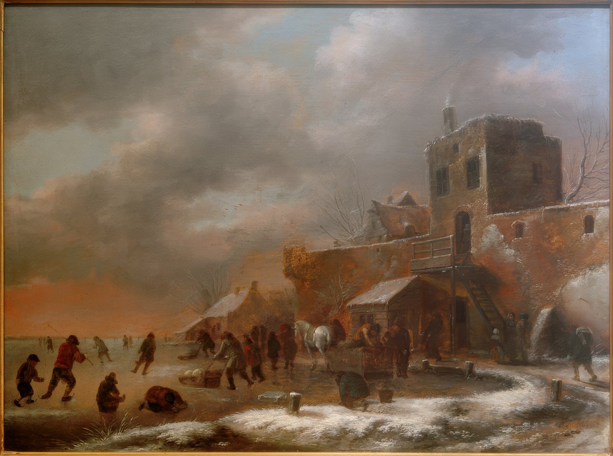 Isnöje av Nicolaes Molenaer