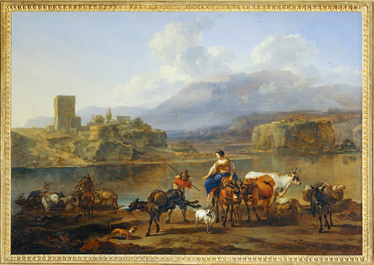 Godkänd bac... av Nicolaes Pietersz. Berchem