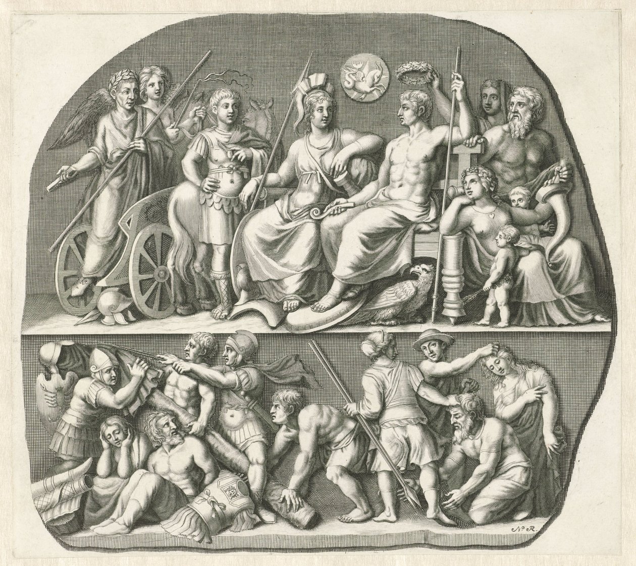Camee Gemma Augustea av Nicolaes Ryckmans