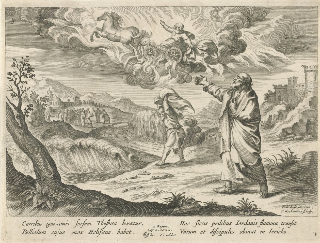 Elisa ser Elias himmelsfärd History of Elisa (serietitel) av Nicolaes Ryckmans