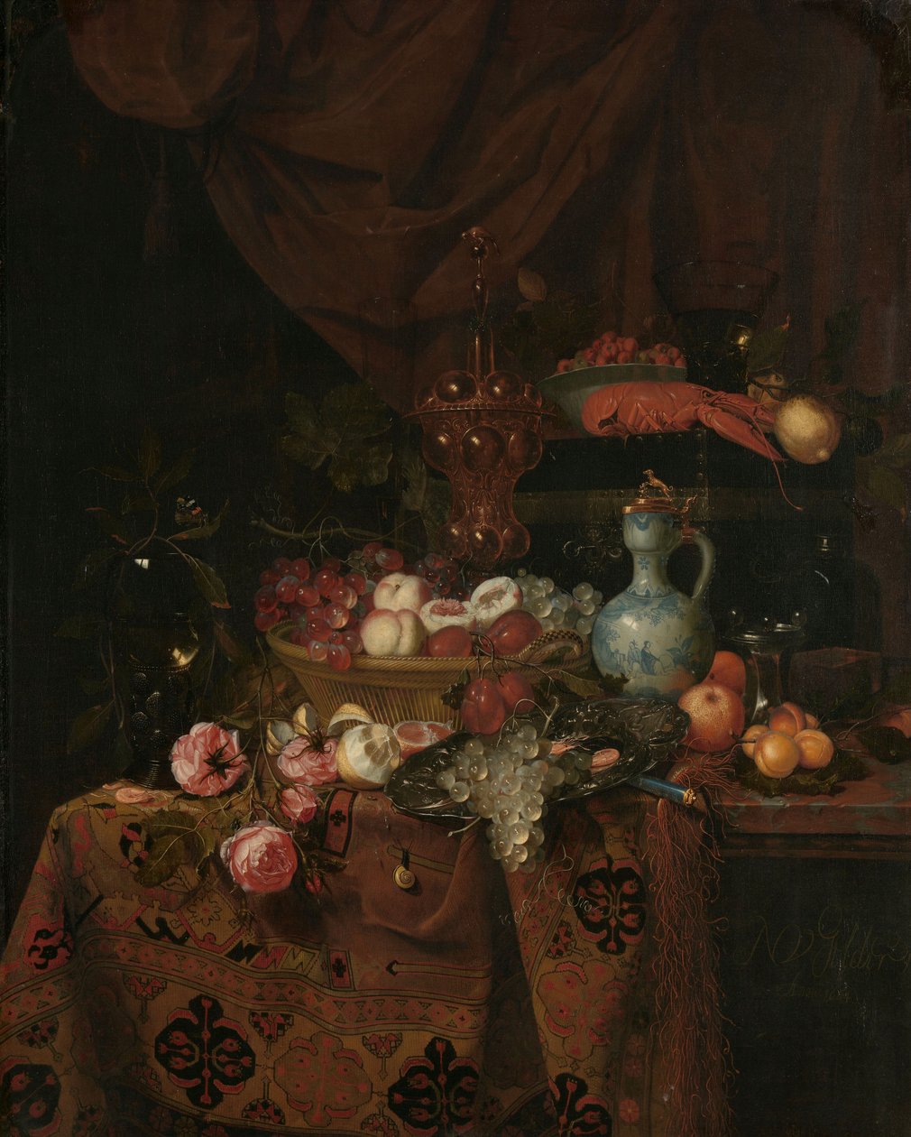 Stilla liv av Nicolaes Van Gelder