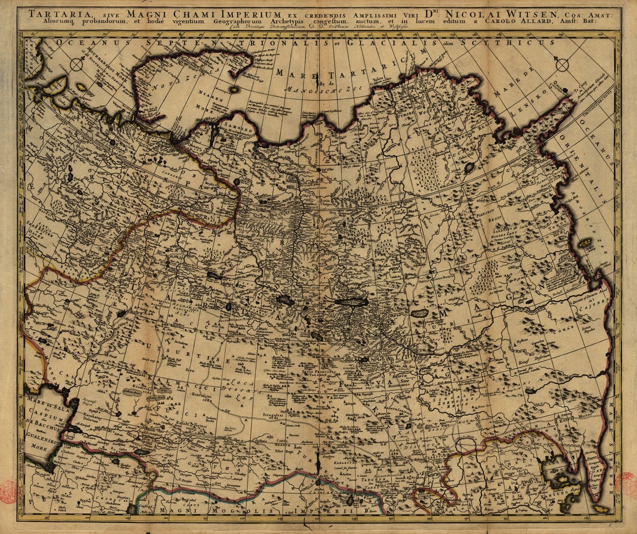 Tartary, eller The Empire of the Great Khan av Nicolaes Witsen
