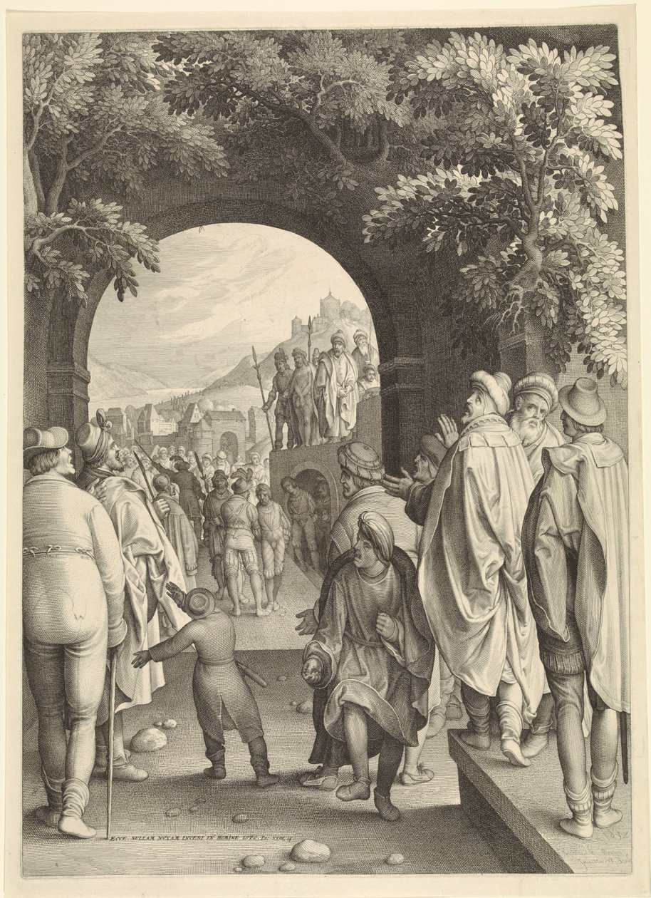Ecce Homo Passion of Christ (serietitel) av Nicolaes de Bruyn