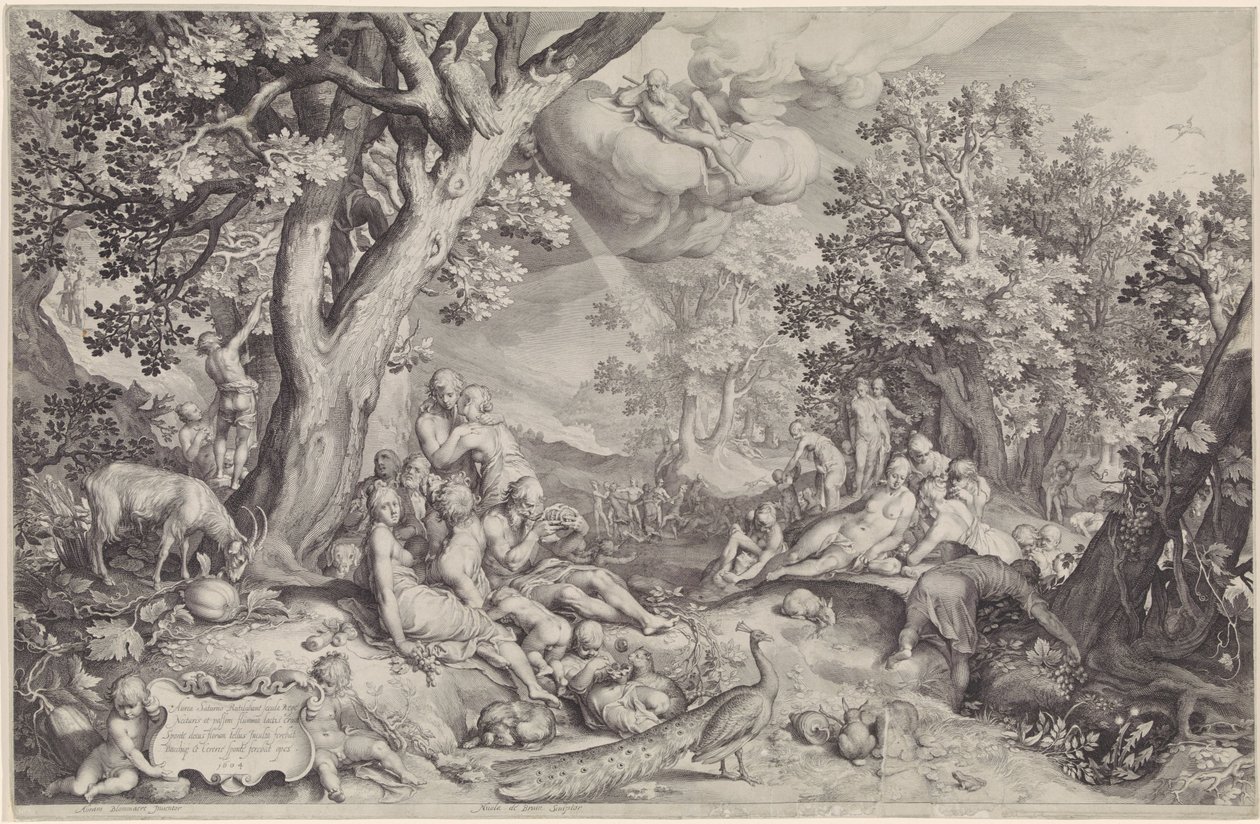 Gyllene ålder av Nicolaes de Bruyn