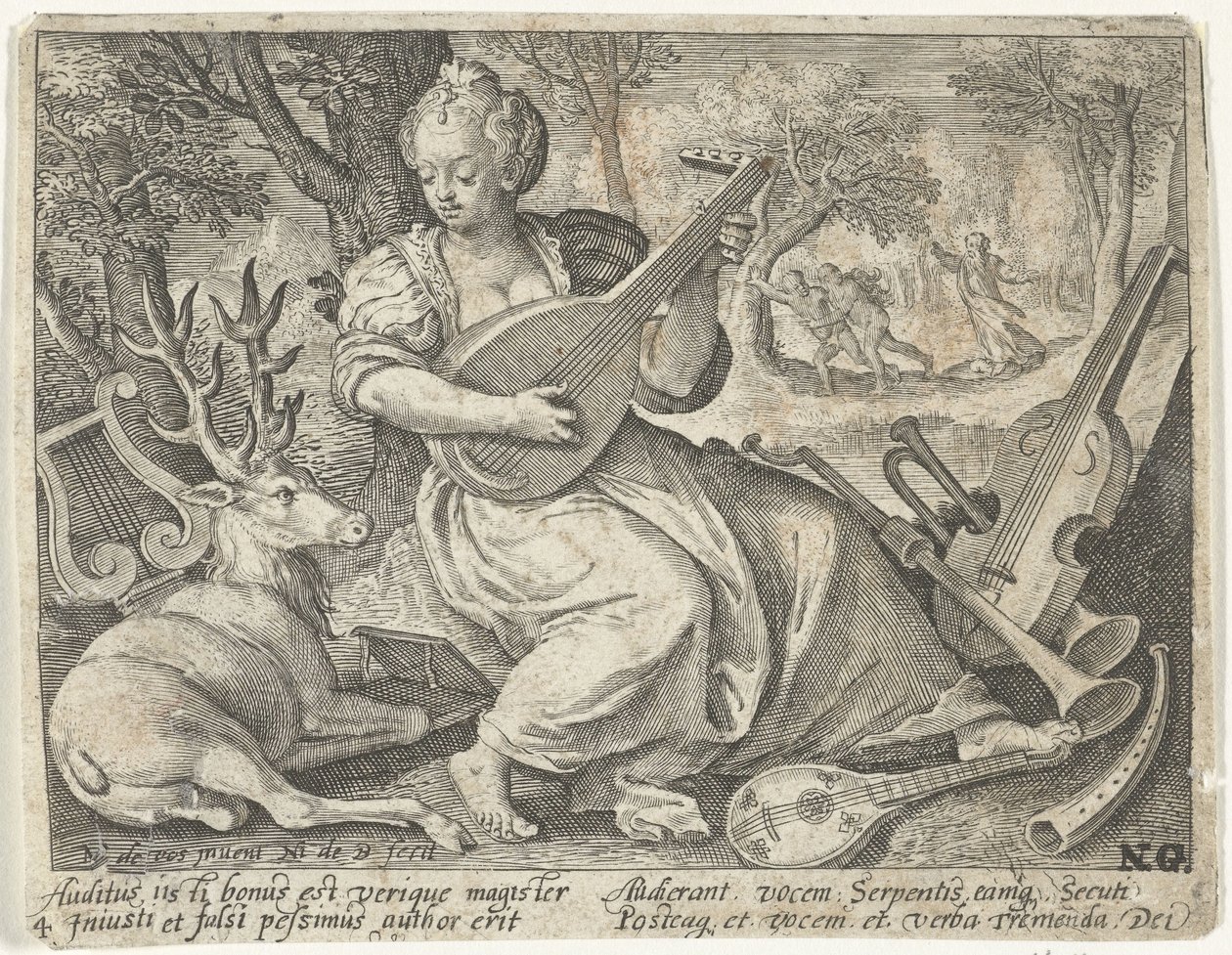 Känslig hörsel Five Senses (serietitel) av Nicolaes de Bruyn