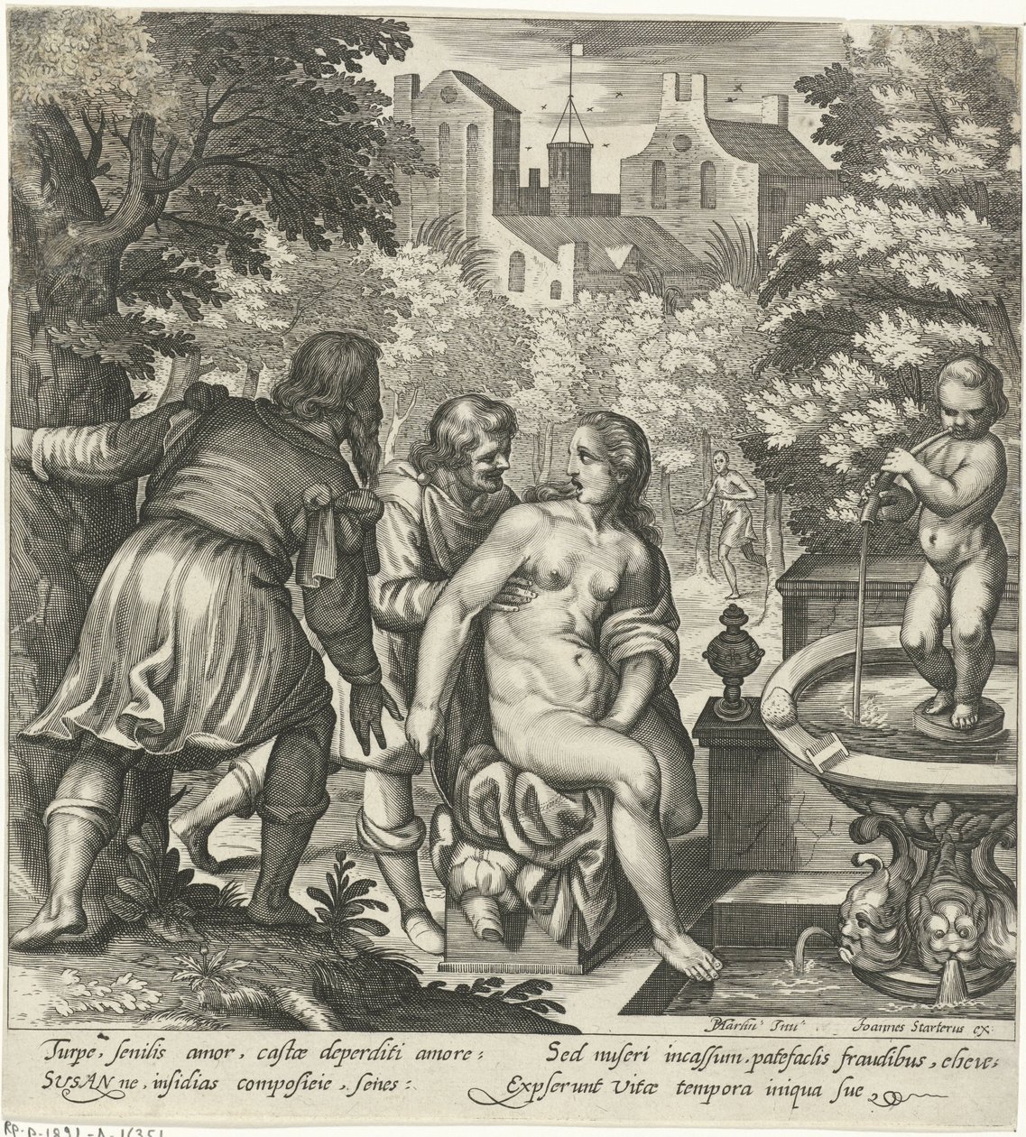 Susanna och de äldre av Nicolaes van Geelkercken