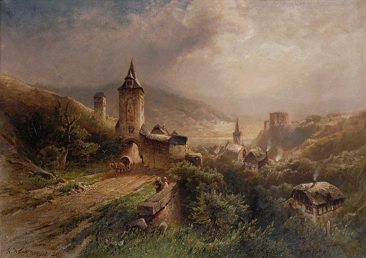 Das Steegertor in Bacharach am Rhein av Nicolai Astudin