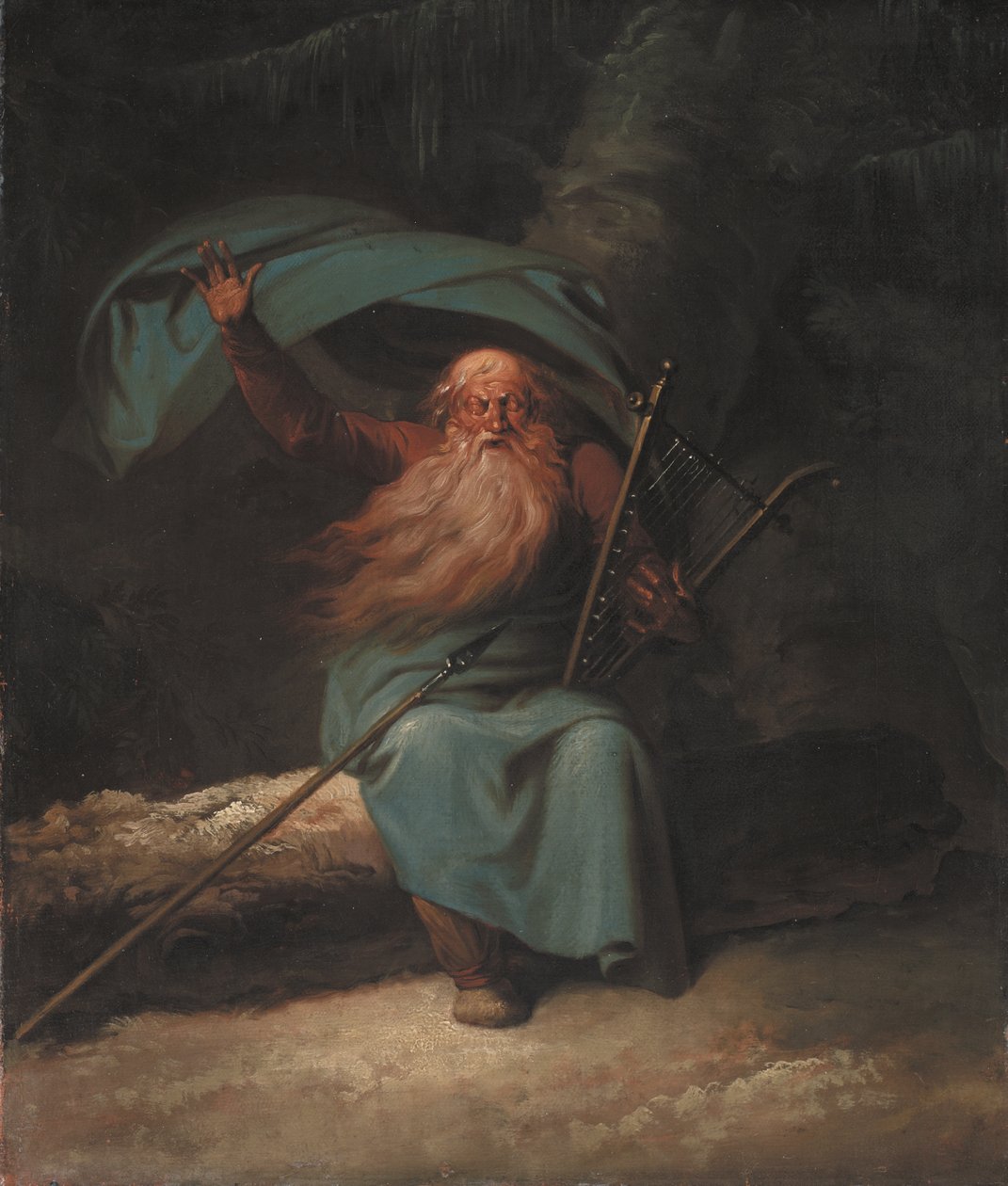 Ossian sjunger sin svanesång av Nicolai Abildgaard