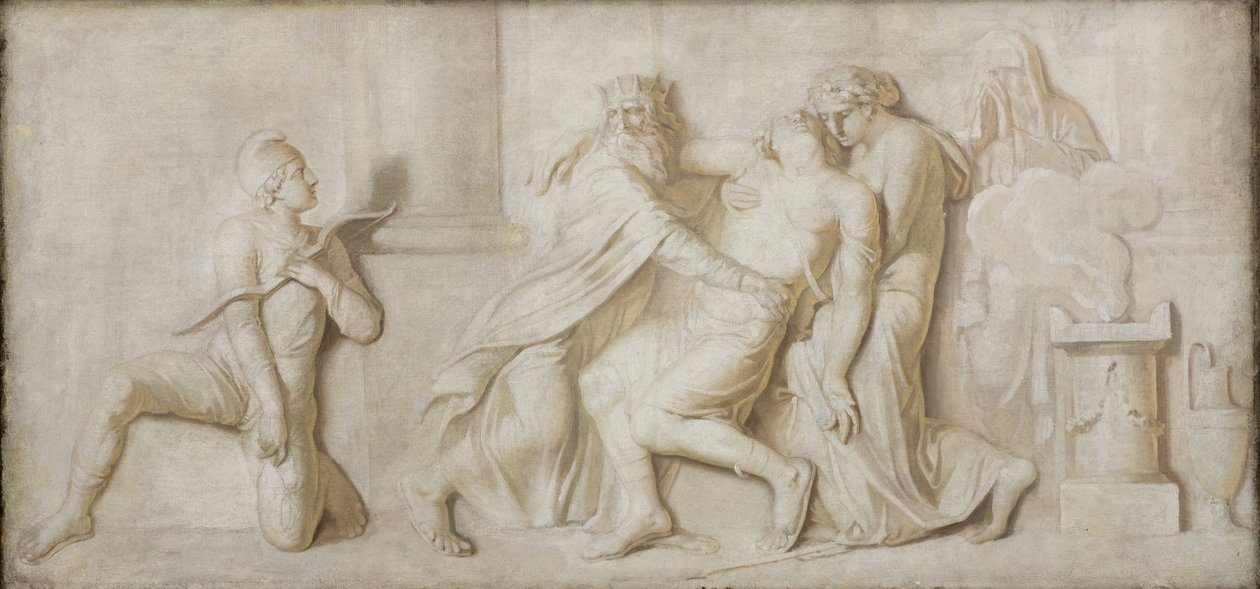Achilles död av Nicolai Abildgaard