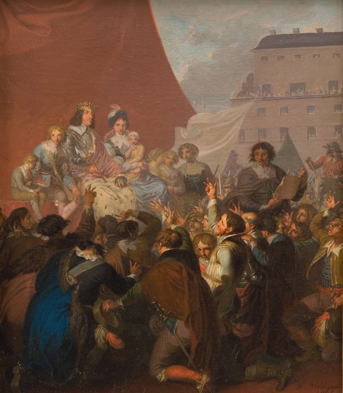 Trofasthetseden 1660 av Nicolai Abildgaard