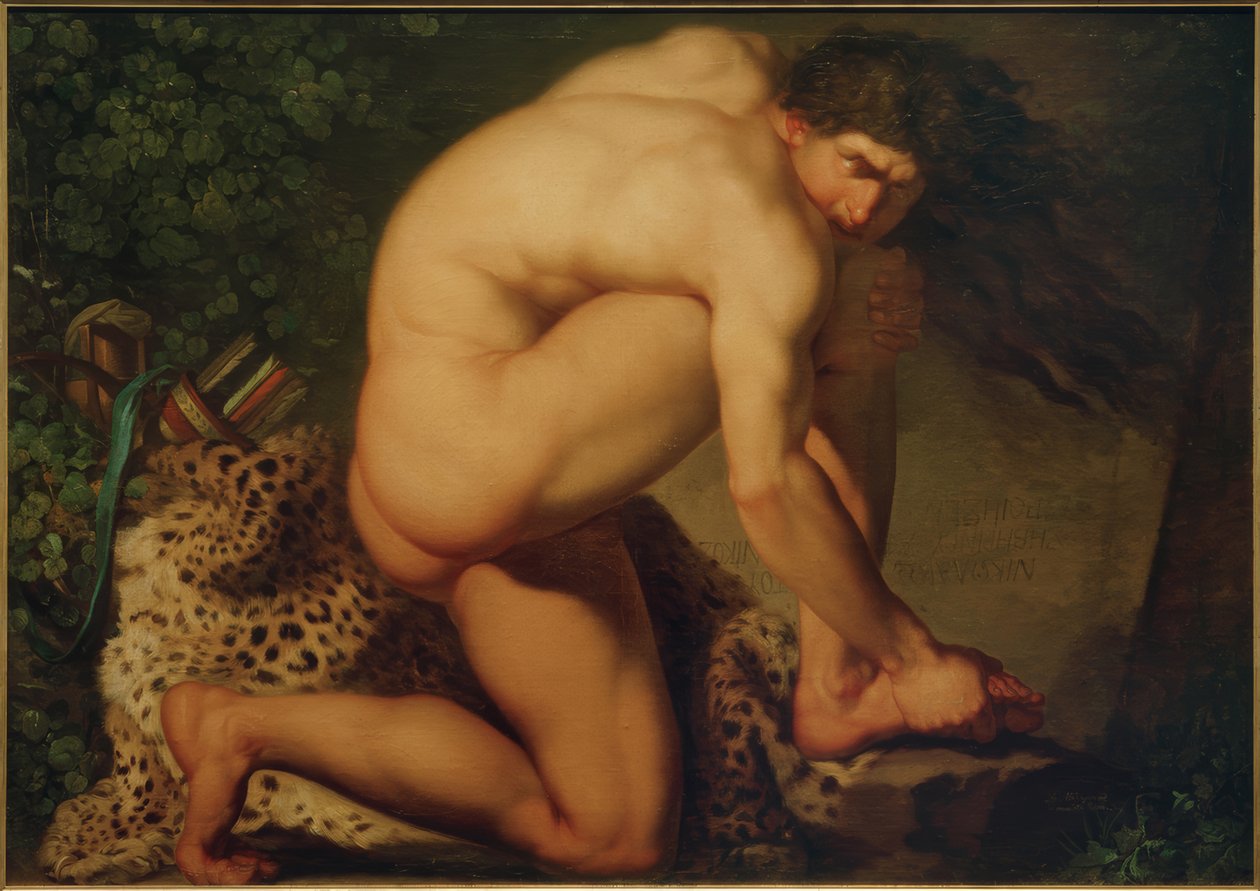 Den sårade Filoktetes av Nicolai Abraham Abildgaard