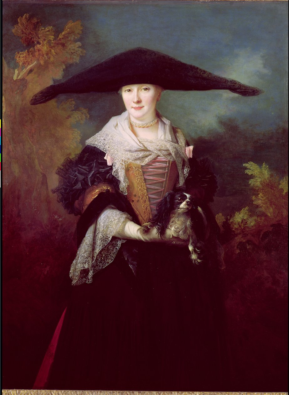 La Belle Strasbourgeoise, möjligen bröllopsporträttet av konstnärens syster Marie-Elizabeth, 1703 av Nicolas de Largillière