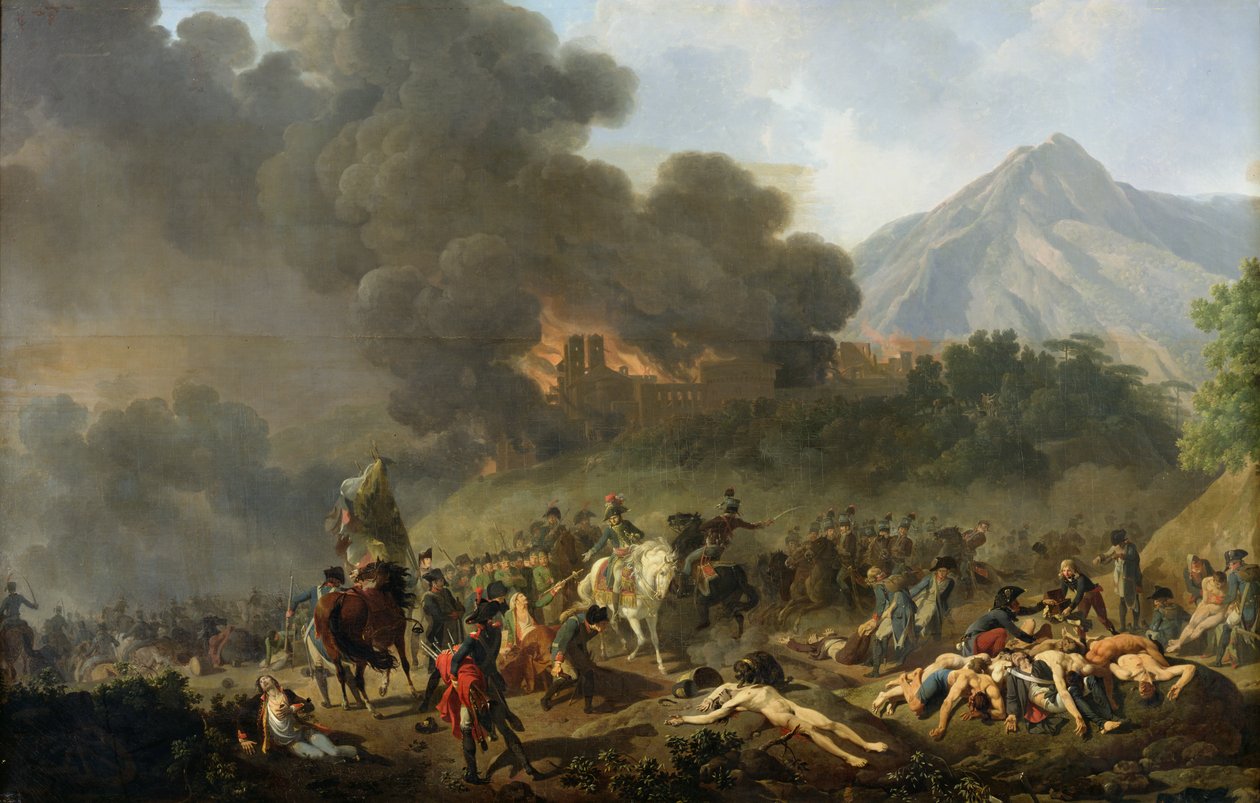 General Bonaparte (1769-1821) mottog en österrikisk officers svärd 1797, 1801 av Nicolas Antoine Taunay