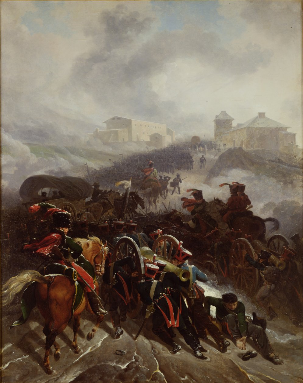 O le Vaegaau a Farani na sopoia le Sierra de Guadarrama, Sepania, Tesema 1808, 1812 av Nicolas Antoine Taunay
