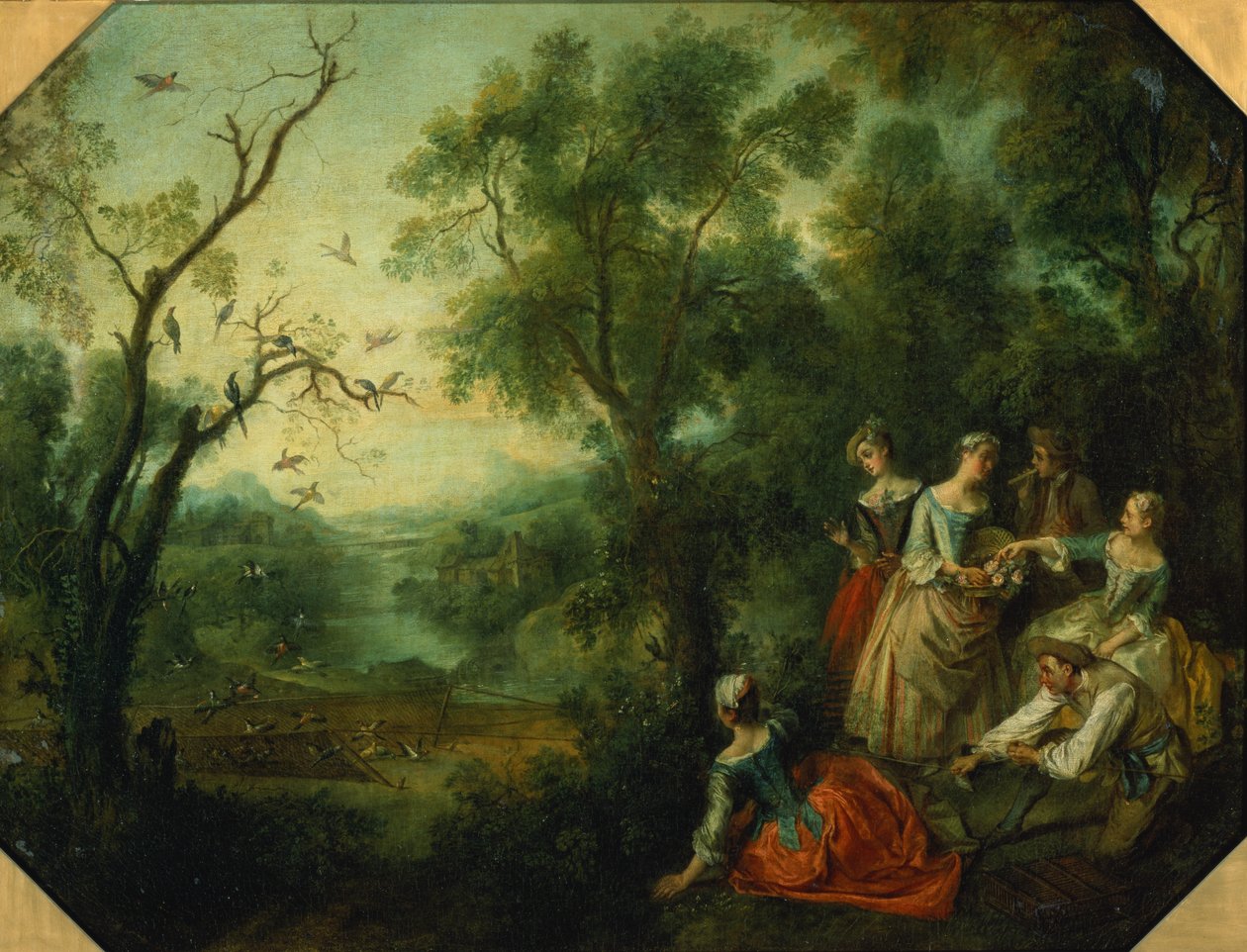 Våren 1738 av Nicolas Lancret