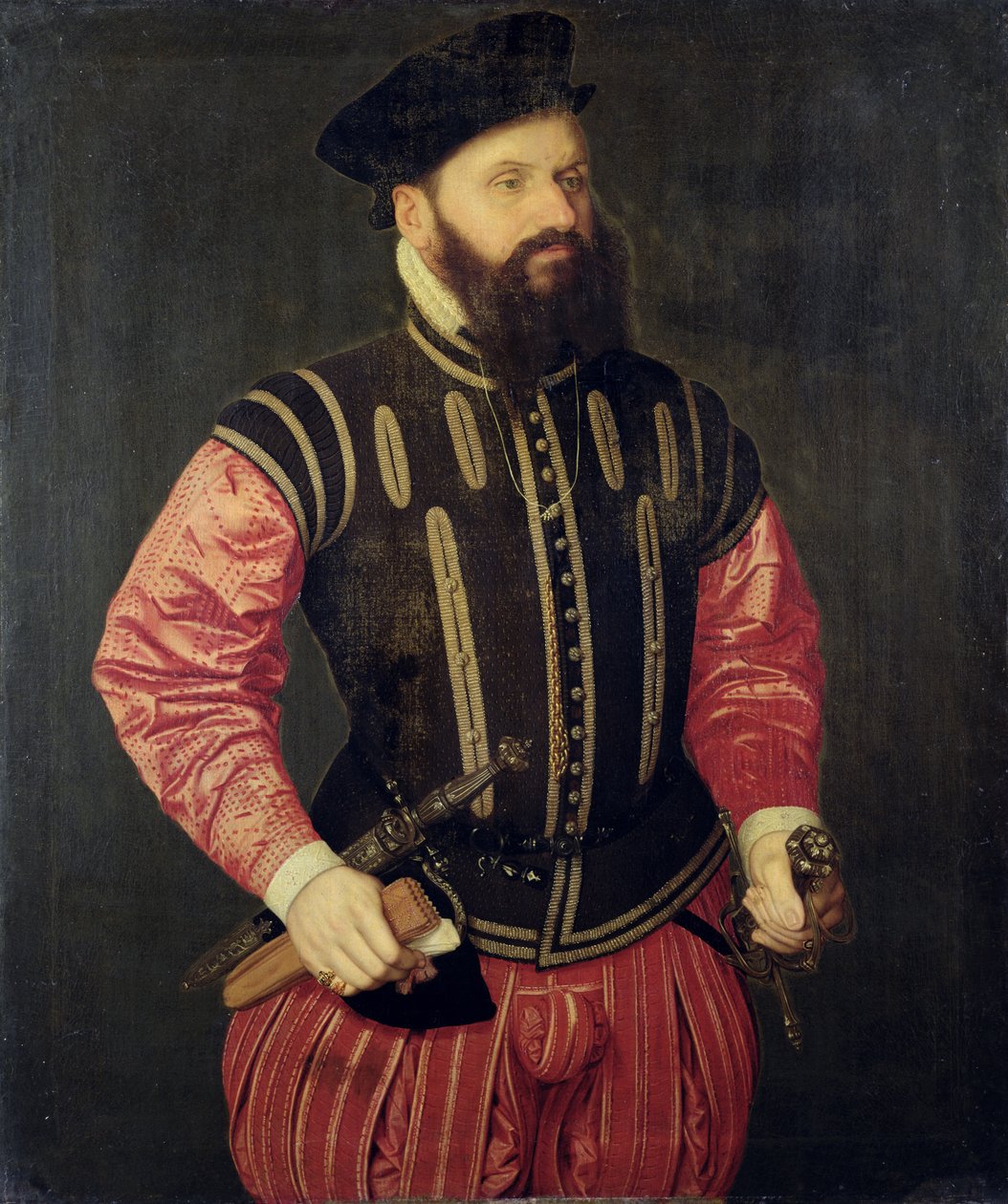 Portrait of Hieronimus Koler (1528-1573),  av Nicolas Neufchatel