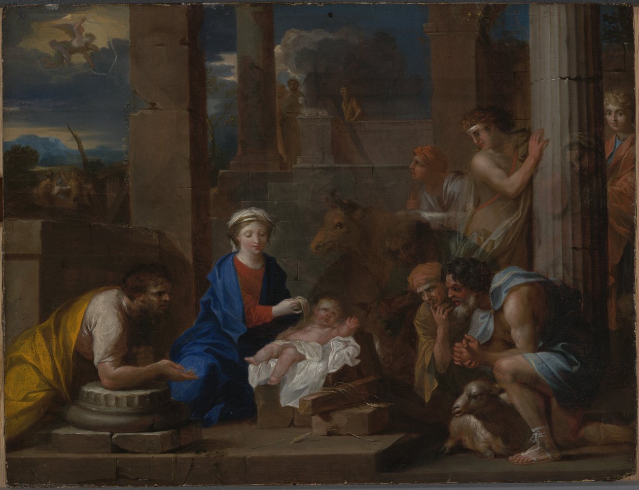 Herdarnas tillbedjan, c.1660-70 av Nicolas Pierre Loir